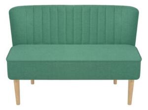 Zielona sofa dwuosobowa do poczekalni