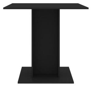 Kwadratowy stół kuchenny czarny 80x80 cm