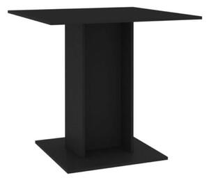 Kwadratowy stół kuchenny czarny 80x80 cm