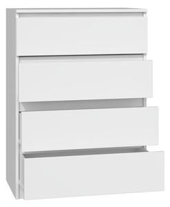 Biała szafka z szufladami 70x40 cm