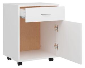 Kontenerek biurowy na kółkach z szafką i szufladą