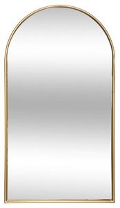 Duże lustro ścienne JOYCE w złotej ramie, 60 x 106 cm