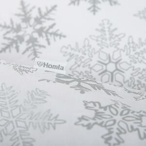 Pościel LUGN bawełniana w śnieżynki 220x200 cm