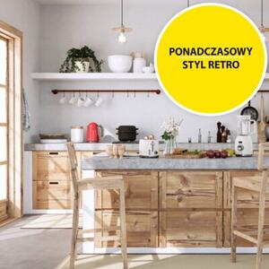 Lodówka ETA 253190030E Retro 192cm Czerwona