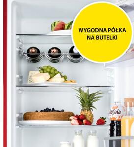 Lodówka ETA 253190030E Retro 192cm Czerwona