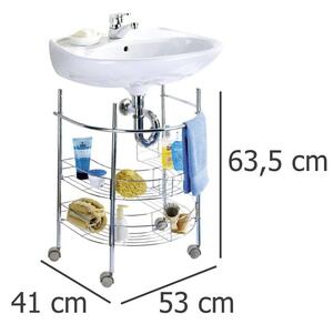 Wózek pod umywalkę, stojak łazienkowy, WENKO