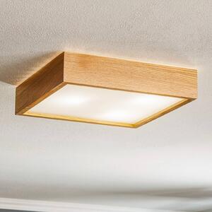 Lampa sufitowa Quatro DR TEMAR LIGHTING, możliwość ściemniania, jasne drewno, salon / jadalnia, drewno, nowoczesny