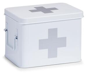 Metalowa apteczka, pudełko medyczne, 22x16x16 cm, ZELLER