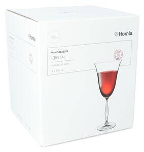 Kieliszek CRISTAL do czerwonego wina większy 4 szt. 0,35 l