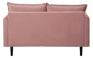 Sofa RUGG różowa 149x86x91cm
