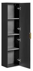 Szafka łazienkowa ADEL BLACK 80 35cm czarny mat
