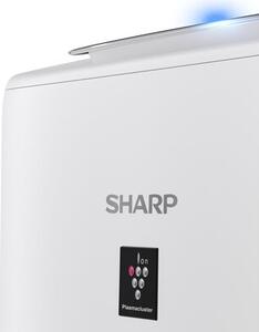 Oczyszczacz powietrza SHARP UA-KIN52E-W Plasmacluster Ion 25000 Biały Wi‑Fi