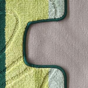 Zestaw zielonych dywaników do łazienki - Vices 4X