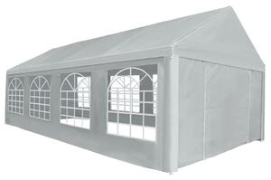 Namiot imprezowy z PE, 4 x 8 m, szary
