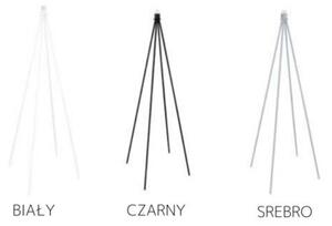 Lampa stojąca podłogowa trójnóg z abażurem walec SOLARIS