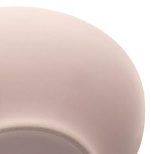 Talerz obiadowy głęboki ceramiczny różowy GLAZE 21 cm