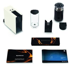 Ekspres KRUPS Nespresso Essenza Mini XN1111 Biały + Spieniacz