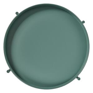 Stolik kawowy BILLI metalowy zielony 40,3x50,4 cm