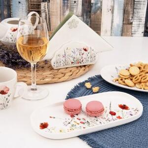 Talerz do serwowania porcelanowy MAKI 25x12 cm