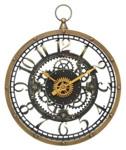 Zegar ścienny z widocznym mechanizmem MECA, Ø 27 cm
