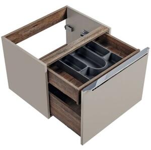 Szafka pod umywalkę nablatową SANTA FE TAUPE 60 cm szara krz