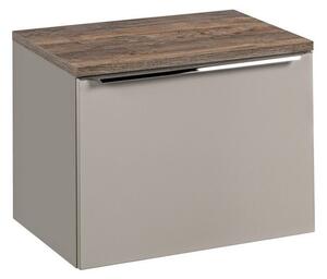Szafka pod umywalkę nablatową SANTA FE TAUPE 60 cm szara krz