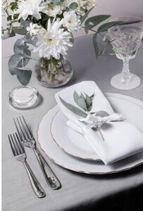 Obrus 120x180 Plamoodporny Klasyczny Elegant Szary