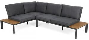 Zestaw mebli ogrodowych HOME & GARDEN Nicea 503477 Ciemnoszary