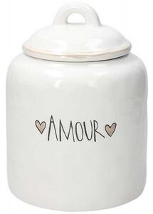 Pojemnik ceramiczny TOGNANA Amour 1.6 L Biały