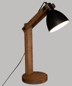 Lampa stojąca CUBA, wys. 56 cm, drewniana