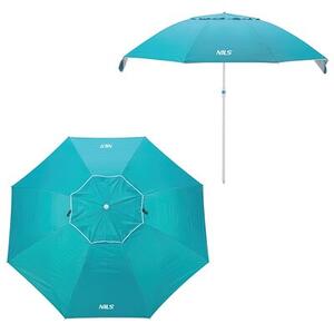 Parasol plażowy NILS CAMP NC7822 220 cm Turkusowy