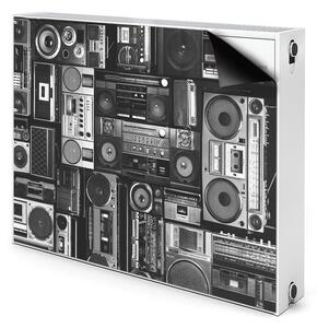 Magnes dekoracjny na kaloryfer Old school boombox