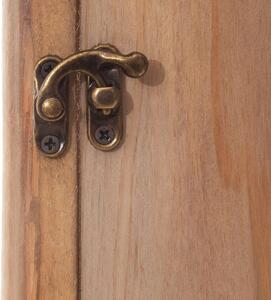 Szafka na klucze drewniana, 26 x 38 cm