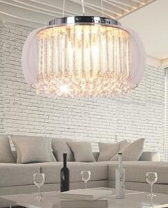 LAMPA WISZĄCA NOWOCZESNA GUSTO D50 CLEAR