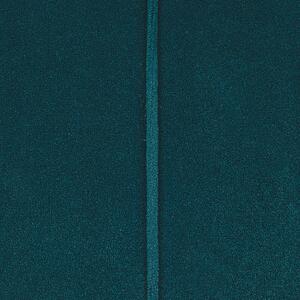 Zestaw 2 stołków welurowych tapicerka żelazna podstawa niebieski Lubbock Beliani