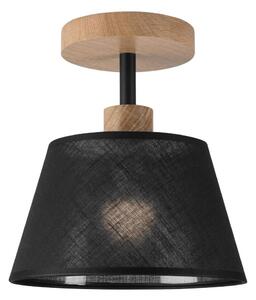 Brilagi Brilagi - Żyrandol natynkowy ANTHONY 1xE14/60W/230V dąb/czarny BG1438