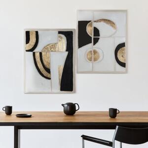 Obraz EUROFIRANY 495B 80 x 100 cm Biały