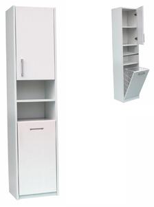 Szafka łazienkowa stojąca 40 cm z koszem | ArtD Home