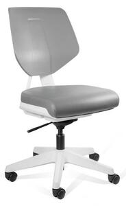 Fotel specjalistyczny Kaden Low grey eko-skóra