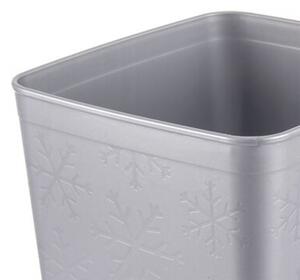 Pojemnik na żywność z pokrywką szary 1,1 l