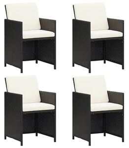 Zestaw czterech krzeseł ogrodowych - Lotis 3X