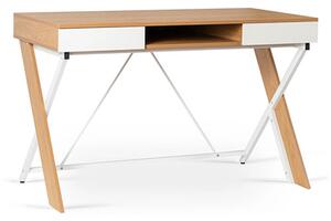 Skandynawskie duże loftowe biurko z szufladami - Onyx