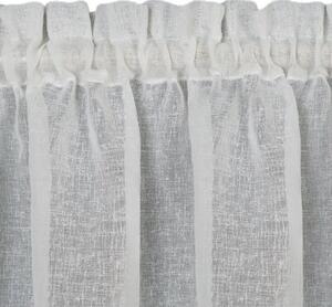 Firana gotowa EUROFIRANY Dolorez 150 x 30 cm BiaÅy