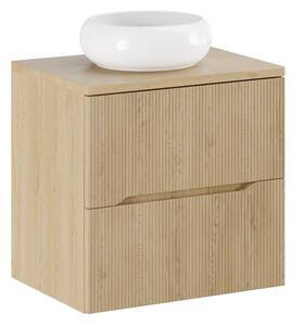 Szafka pod umywalkę NORDIC CREMONA 2S 60cm dąb cremona z umy