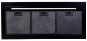Okap VDB T-Stripe 90 H2H Czarny 710m3/h 62dB klasa A