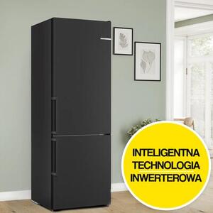 Lodówka BOSCH KGN49VXCT No Frost 203cm Ciemna Inox