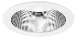 BRUMBERG LED-reflektor wpuszczany MUNA PRO MEGA, biały, regulacja temperatury możliwość ściemniania, biały / opal, przedpokój, aluminium