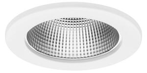 BRUMBERG LED-reflektor wpuszczany MUNA PRO MINI, biały, regulacja temperatury możliwość ściemniania, biały / opal, przedpokój, aluminium