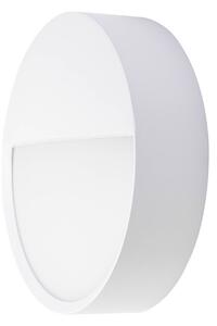 BRUMBERG Kinkiet zewnętrzny LED EYE, półotwarty, biały, CCT, IP65 EYE, biały / opal, przedpokój, aluminium