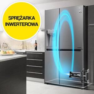 Lodówka LG GML860PYFE No Frost 179cm Srebrny LinearCooling